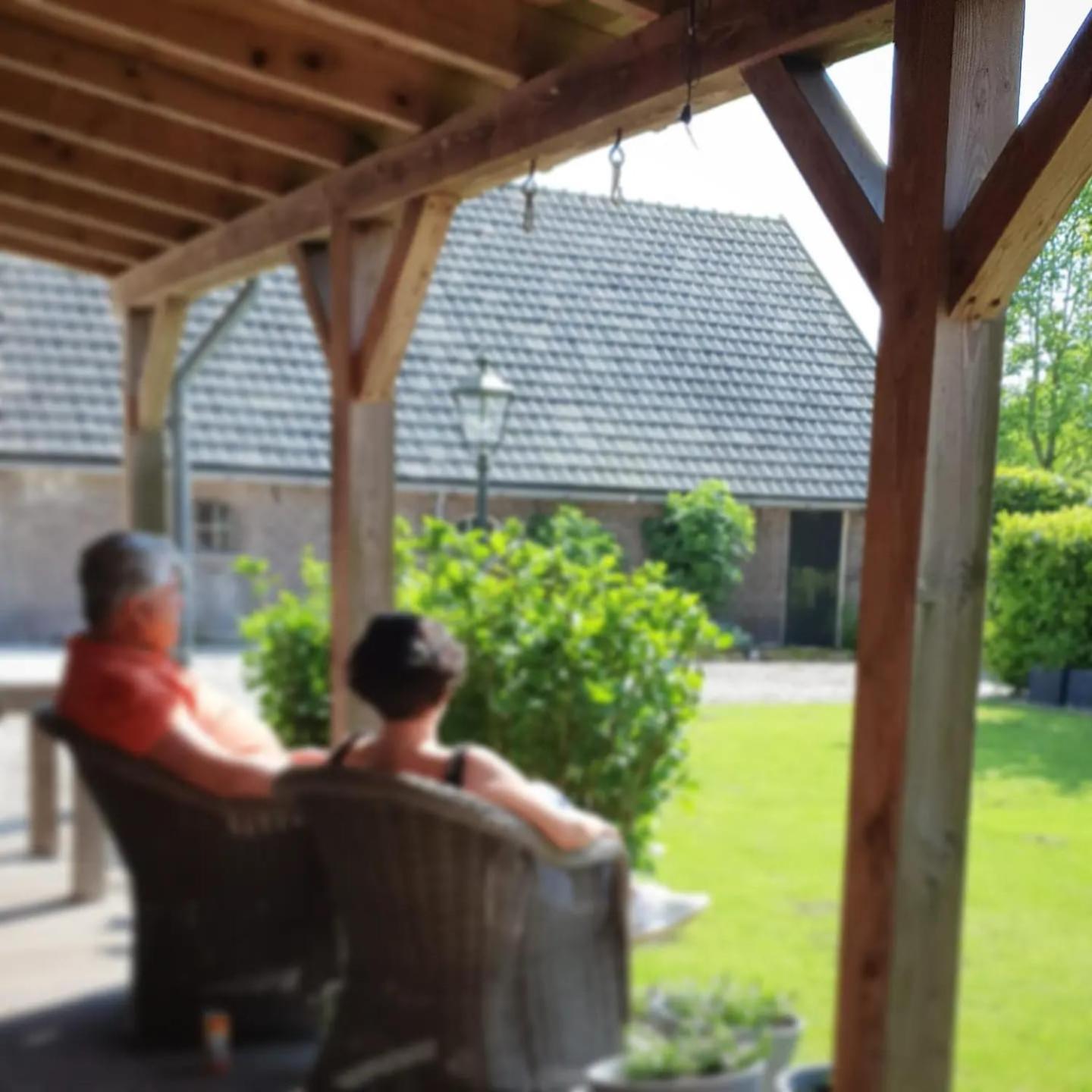 Bed And Breakfast 'Wij En De Zande' - Kamer Met Vide Kamperveen Екстериор снимка